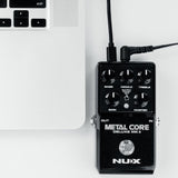 NUX Metal Core Deluxe mkII Hi Gain Distortion Pedal with 3 Amps/IR's