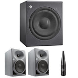 Neumann KH 750 AES67 Compact DSP-Controlled Closed-Cabinet Subwoofer Bundle with Neumann KH 120 A Active Studio Monitor (Pair) and Neumann MA 1 Monitor Alignment Microphone and Calibration System
