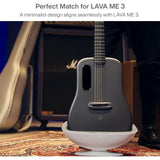 LAVA Wireless Charging Base Guitar Stand Only Compatible with 36-Inch LAVA ME 3 Guitars (White 36 inch)