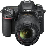 Nikon D7500 DSLR Camera with 18-140mm Lens, Journey 34 DSLR Shoulder Bag & Rode VideoMic Pro (Rycote Lyre Shockmount)