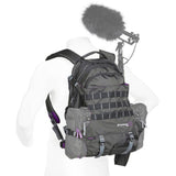 K-Tek Stingray BackPack XP with Integrated Harness (Purple/Black)