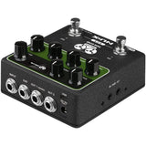 NUX NDD-7 TAPE ECHO Delay Effects Pedal,Up to 1600ms Stereo Delay Time,7 Repro-Tape Heads Combinations and Reverb