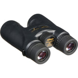 Nikon 12x42 Monarch 5 Binoculars (Black) Bundle with Binocular Harness & Rangefinder Tether