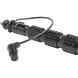 K-Tek KP6CCR 6' KlassicPro Graphite 6-Section Boompole with Internal XLR Coiled Cable, Side Exit