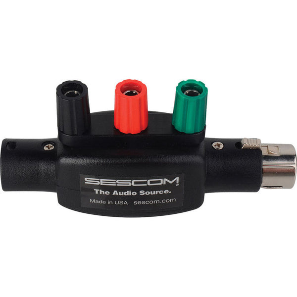 Sescom IL-XLR-POSTS Male and Female XLR Connector-by-Sescom