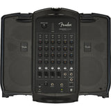 Fender Passport Event Series 2 Portable 375W Powered PA System with Vocal Microphone, 2x Speaker Stand & 2x XLR Cable Bundle