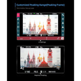 Portkeys PT6 Touchscreen Camera Field Monitor (5.2 Inch) Wide Color Gamut |LUT Box |New Peaking |600 Nit |Video Assist |HDMI Out |RGB Waveform for DSLR