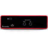 Focusrite Scarlett Solo USB Audio Interface (3rd Gen) with Studio Headphones, Pop Filter & XLR Cable