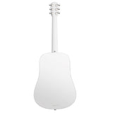 Lava Music Blue Lava 36" (Sail White)Electric Acoustic SmartGuitar with HiLava System and AirFlow Bag