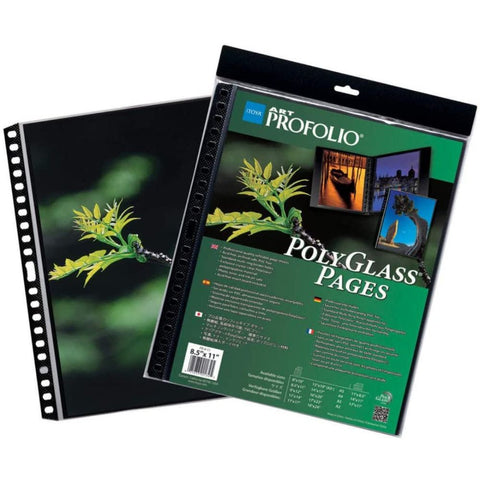 Itoya ProFolio PolyGlass Pages (Portrait, 18 x 24", 10 Pages)
