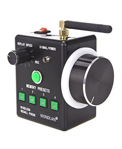 WONDLAN Wireless Memonic Follow Focus for Nikon DSLR Camera Video Rig Steadicam