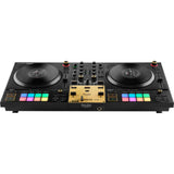 Hercules DJControl Inpulse T7 Premium 2-Deck Motorized DJ Controller Bundle with Hercules HDP DJ45 Closed-Back, Over-Ear DJ Headphones