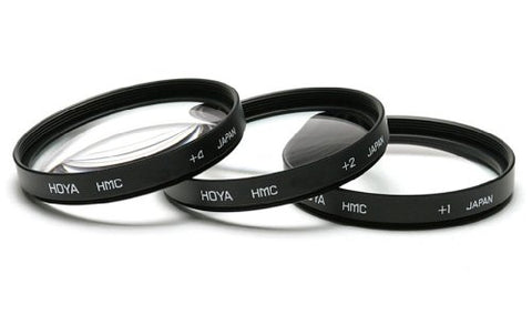 Hoya 49mm Close-Up Filter Set, +1, +2, +4 Multi Coated Diopters