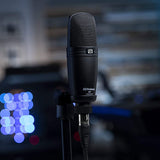 PreSonus M7 Cardioid Condenser Microphone Broadcaster Accessory Pack with 2x Microphone Boom Arm, 2x Pop Filter, 2x Headphones, and 2x XLR Cable