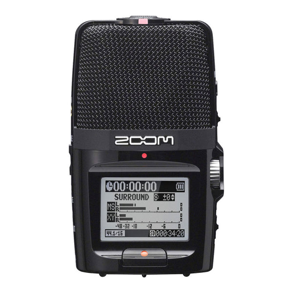 Zoom H2n Stereo/Surround-Sound Portable Handy Recorder with Onboard 5-Mic Array