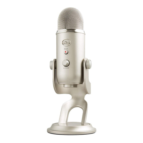 Blue Yeti USB Recording & Streaming Microphone (Platinum)