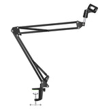 Mackie EM-91CU USB Condenser Microphone Bundle with Mackie PF-100 Pop Filter, Headphones & Mic Boom Scissor Arm Stand