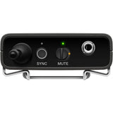 Sennheiser EW-DP ME 2 SET Camera-Mount Digital Wireless Omni Lavalier Mic System (R4-9: 552 to 607 MHz) Bundle with Auray WLW Fuzzy Windbuster and Watson Rapid Charger with 4 AA Batteries
