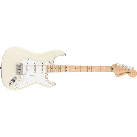 Squier by Fender Affinity Series Stratocaster, Maple fingerboard, Olympic White