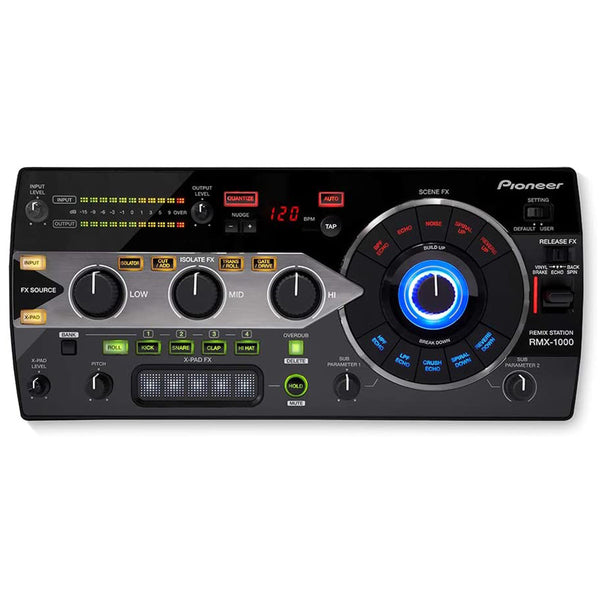 Pioneer DJ RMX-1000 Standalone Remix Effects Processor with Over 12 x Effects Types, Advanced DAW Integration, and Flexible Sample Playback