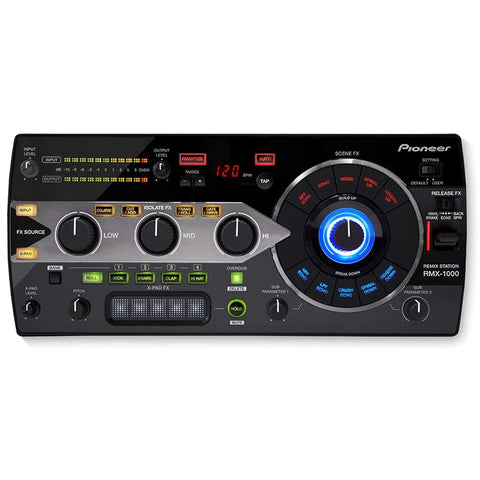 Pioneer DJ RMX-1000 Standalone Remix Effects Processor with Over 12 x Effects Types, Advanced DAW Integration, and Flexible Sample Playback