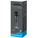 Sennheiser XS 1 Handheld Cardioid Dynamic Vocal Microphone (2-Pack) Bundle with 2x Pop Filter and 2x 20" XLR-XLR Cable