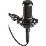 Audio-Technica AT2035 Cardioid Condenser Microphone with RFDT-128 Desktop Reflection Filter and Mic Stand