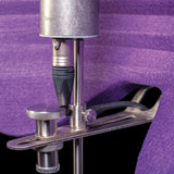 Aston Microphones Halo Reflection Filter (Purple) with Reflection Filter Tripod Mic Stand Bundle