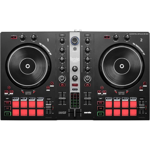 Hercules DJControl Inpulse 300 2-Deck USB DJ Controller for Serato DJ Lite and DJUCED