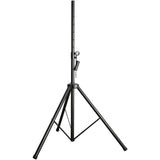 Mackie SRM210 V-Class 10" 2000W Series Powered Loudspeakers with Mackie T100 Speaker Stand & XLR Cable Bundle