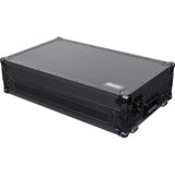 Headliner Pitch Black Flight Case with Laptop Platform and Wheels for RANE DJ FOUR (Black)