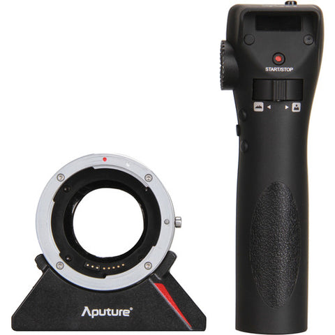 Aputure DEC Wireless Focus & Aperture Controller Lens Adapter for EF and EF-S-Mount Lenses to E-Mount Cameras