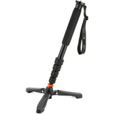 3 Legged Thing Punks Taylor 2.0 Magnesium Alloy Monopod Kit - Travel-Friendly Camera Monopod for Photographers & Videographers (TAYLORKITDARK2.0)