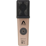 Apogee Electronics HypeMiC USB Cardioid Condenser Microphone with Polsen HPC-A30 Studio Headphones & Mic Boom Scissor Arm Stand Bundle