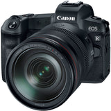 Canon EOS R Mirrorless Digital Camera with 24-105mm Lens, Journey 34 DSLR Shoulder Bag, LP-E6 Battery Pack Kit & 64GB Memory Card Bundle