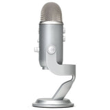 Blue Yeti USB Microphone (Silver) with AKG K 240 Studio Professional Stereo Headphones & Pop Filter Bundle