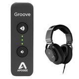 Apogee Electronics Groove USB DAC and Headphone Amplifier Bundle with Austrian Audio Hi-X65 Open-Back Reference-Grade Headphones