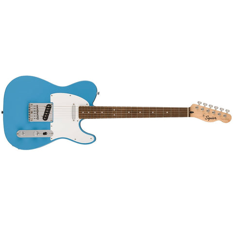Squier Sonic Telecaster Electric Guitar, with 2-Year Warranty, California Blue, Laurel Fingerboard