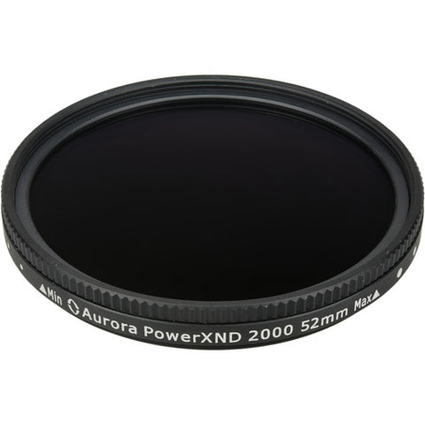 Aurora-Aperture 52mm PowerXND 2000 Variable Neutral Density 1.2 to 3.3 Filter (4 to 11 Stops)