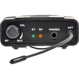 Galaxy Audio AS-950N Any Spot Series Wireless Personal Monitoring System (N Band, 518 - 542 MHz)