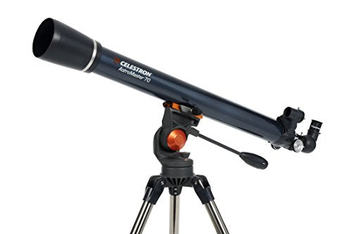 Celestron AstroMaster-70 AZ 2.7"/70mm Refractor Telescope Kit