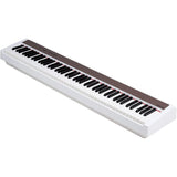NuX NPK-10 88-Key Scaled Hammer-Action Portable Digital Piano, White