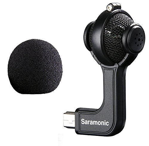 Saramonic Stereo Mic Kit for GoPro ,Mini USB Microphone accessories for HERO3, HERO3+,HERO4