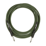 Fender Acoustasonic 15 Guitar Amplifier (2313700000) Bundle with Fender 13ft Straight/Straight Joe Strummer Instrument Cable (Drab Green)