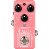 NUX NSS-4 Mini Core Series Pulse IR Loader Guitar Effects Pedal Bundle with Polsen HPC-A30-MK2 Studio Monitor Headphones, Kopul 10' Instrument Cable, and Fender 12-Pack Picks