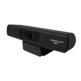 HuddleCamHD 3X Digital Zoom NDIHX IP Dual Microphone Array:HFOV Auto-Framing (Black)