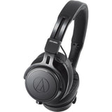 Audio-Technica ATH-M60x Closed-Back Monitor Headphones Bundle with Auray Headphones Holder and Headphones Case