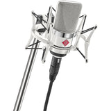 Neumann TLM 102 W Large-Diaphragm Cardioid Condenser Microphone Studio Set (White) Bundle with AKG K240 Studio Pro Headphone and XLR-XLR Cable