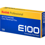 Kodak Professional Ektachrome E100 Color Transparency Film (120 Roll Film, 5-Pack)