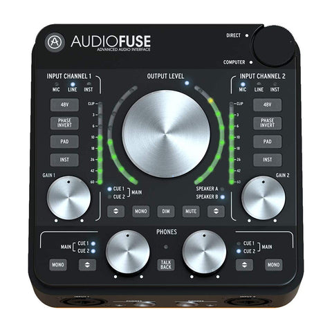 Arturia AudioFuse Rev2 USB Audio Interface - Black